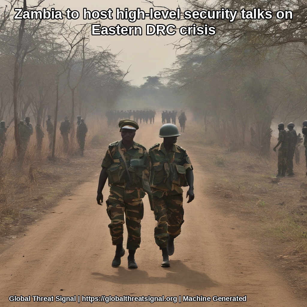 Zambia to host high-level security talks on Eastern DRC crisis