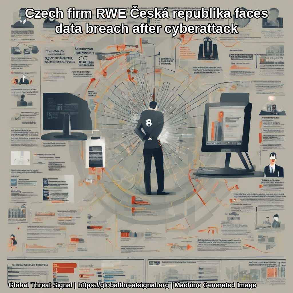 Czech firm RWE Česká republika faces data breach after cyberattack
